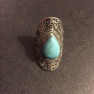 Pamela Love-style Turquoise Ring